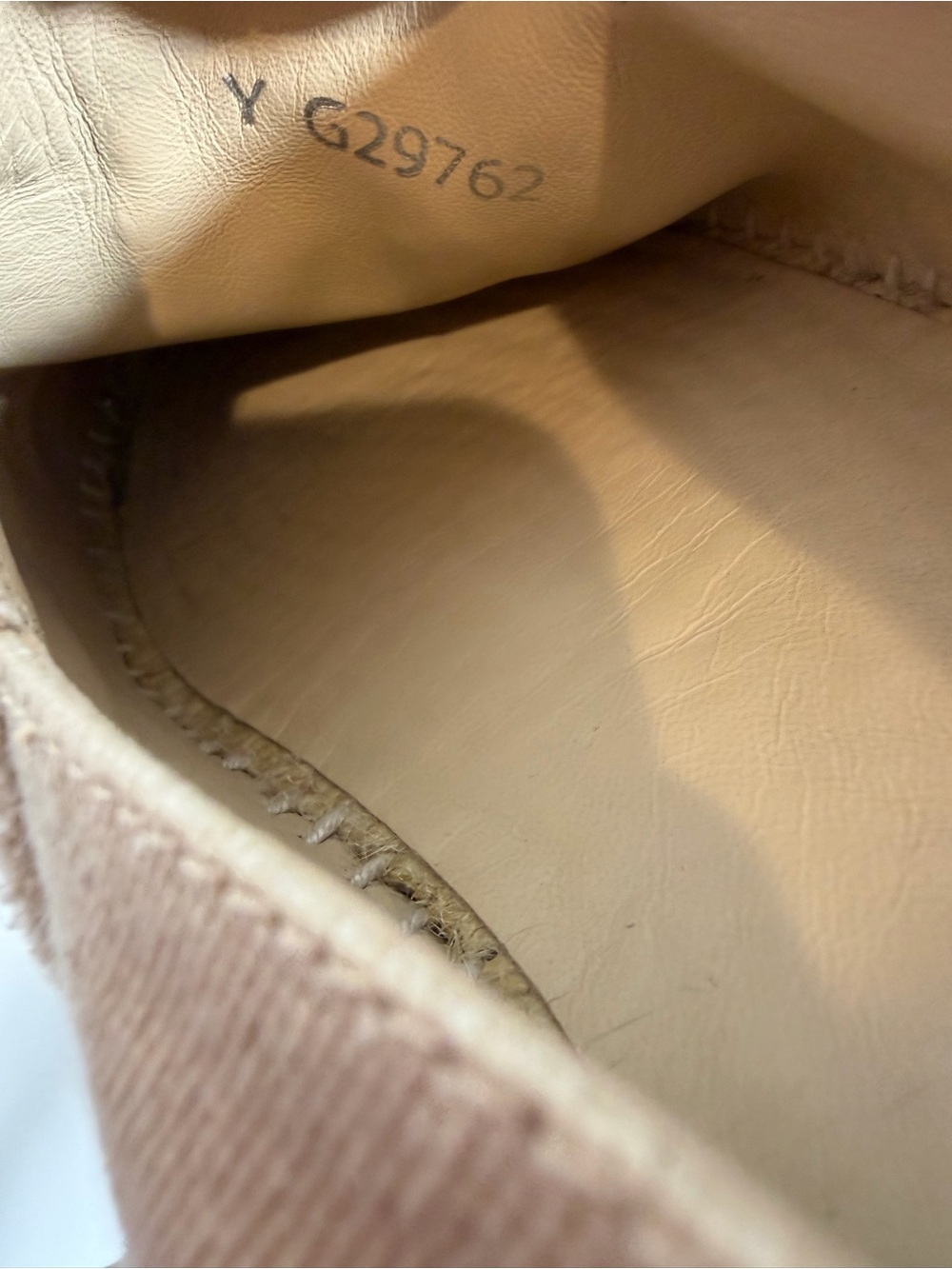 Chanel Canvas CC Logo Espadrilles - Beige & Black Cap Toe - Size 41 Us 11 - Picture 10 of 12